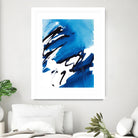 No Time Like the Present I by Lanie Loreth on GIANT ART - blue Abstract