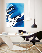 No Time Like the Present I by Lanie Loreth on GIANT ART - blue Abstract