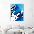 No Time Like the Present I by Lanie Loreth on GIANT ART - blue Abstract