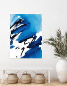 No Time Like the Present I by Lanie Loreth on GIANT ART - blue Abstract