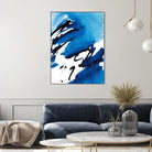 No Time Like the Present I by Lanie Loreth on GIANT ART - blue Abstract