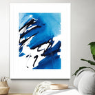 No Time Like the Present I by Lanie Loreth on GIANT ART - blue Abstract