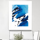 No Time Like the Present I by Lanie Loreth on GIANT ART - blue Abstract