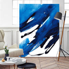 No Time Like the Present II by Lanie Loreth on GIANT ART - blue Abstract