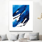 No Time Like the Present II by Lanie Loreth on GIANT ART - blue Abstract