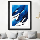 No Time Like the Present II by Lanie Loreth on GIANT ART - blue Abstract
