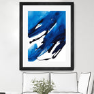 No Time Like the Present II by Lanie Loreth on GIANT ART - blue Abstract