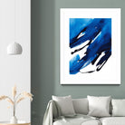 No Time Like the Present II by Lanie Loreth on GIANT ART - blue Abstract