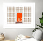 Mid Century Modern Front Door by Jen Bucheli on GIANT ART - decorative