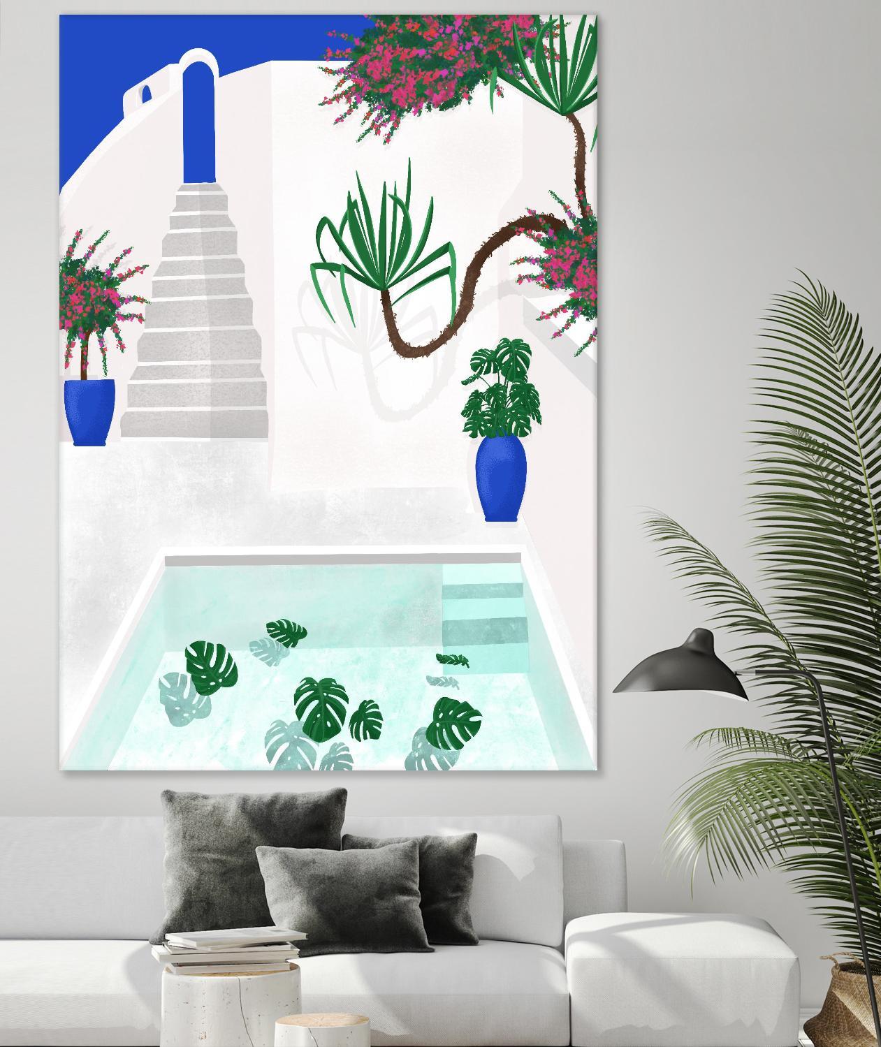 Living In Greece by Jen Bucheli on GIANT ART - architecture travel