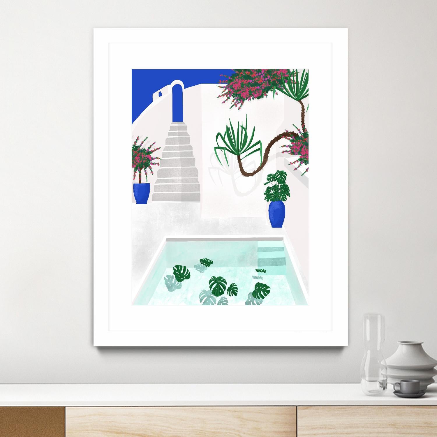 Living In Greece by Jen Bucheli on GIANT ART - architecture travel