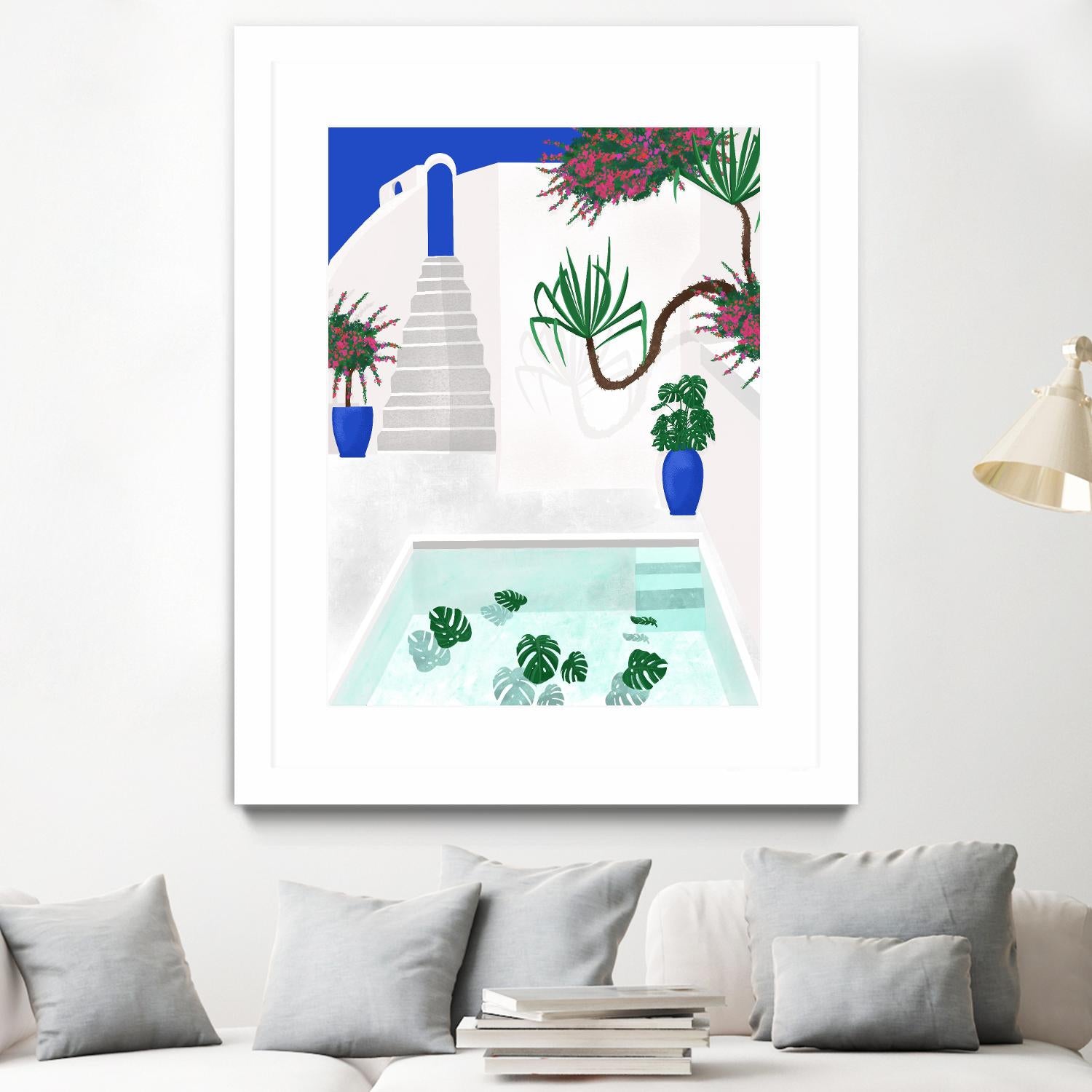 Living In Greece by Jen Bucheli on GIANT ART - architecture travel