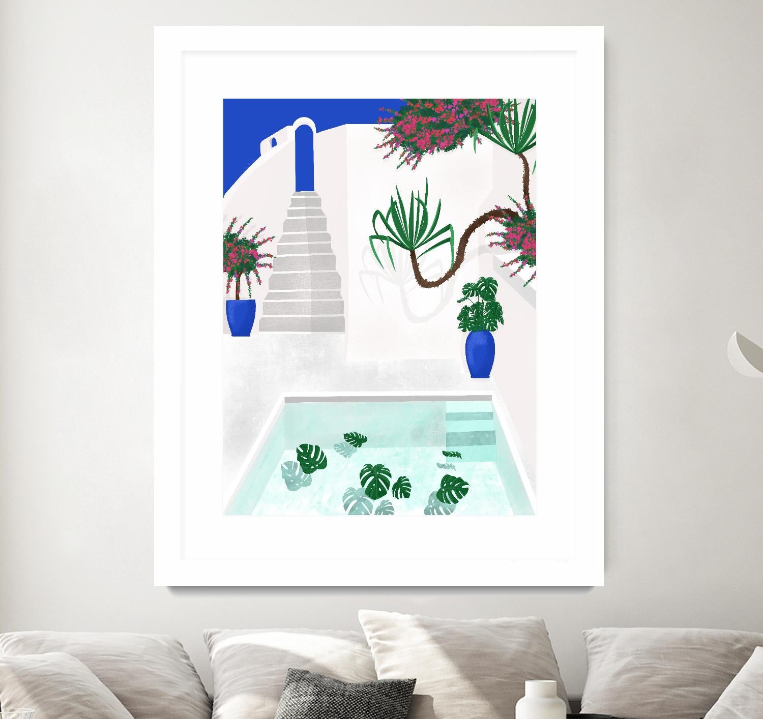 Living In Greece by Jen Bucheli on GIANT ART - architecture travel