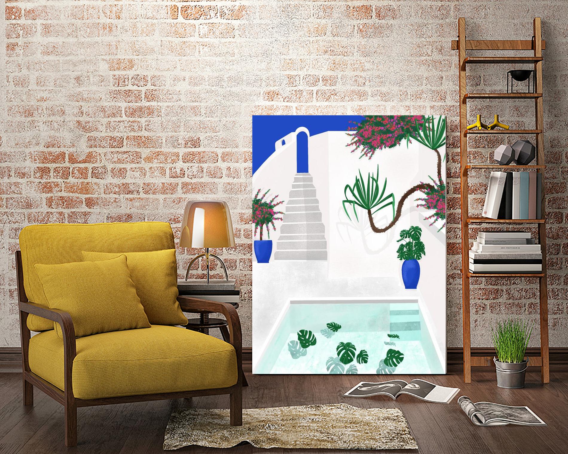 Living In Greece by Jen Bucheli on GIANT ART - architecture travel