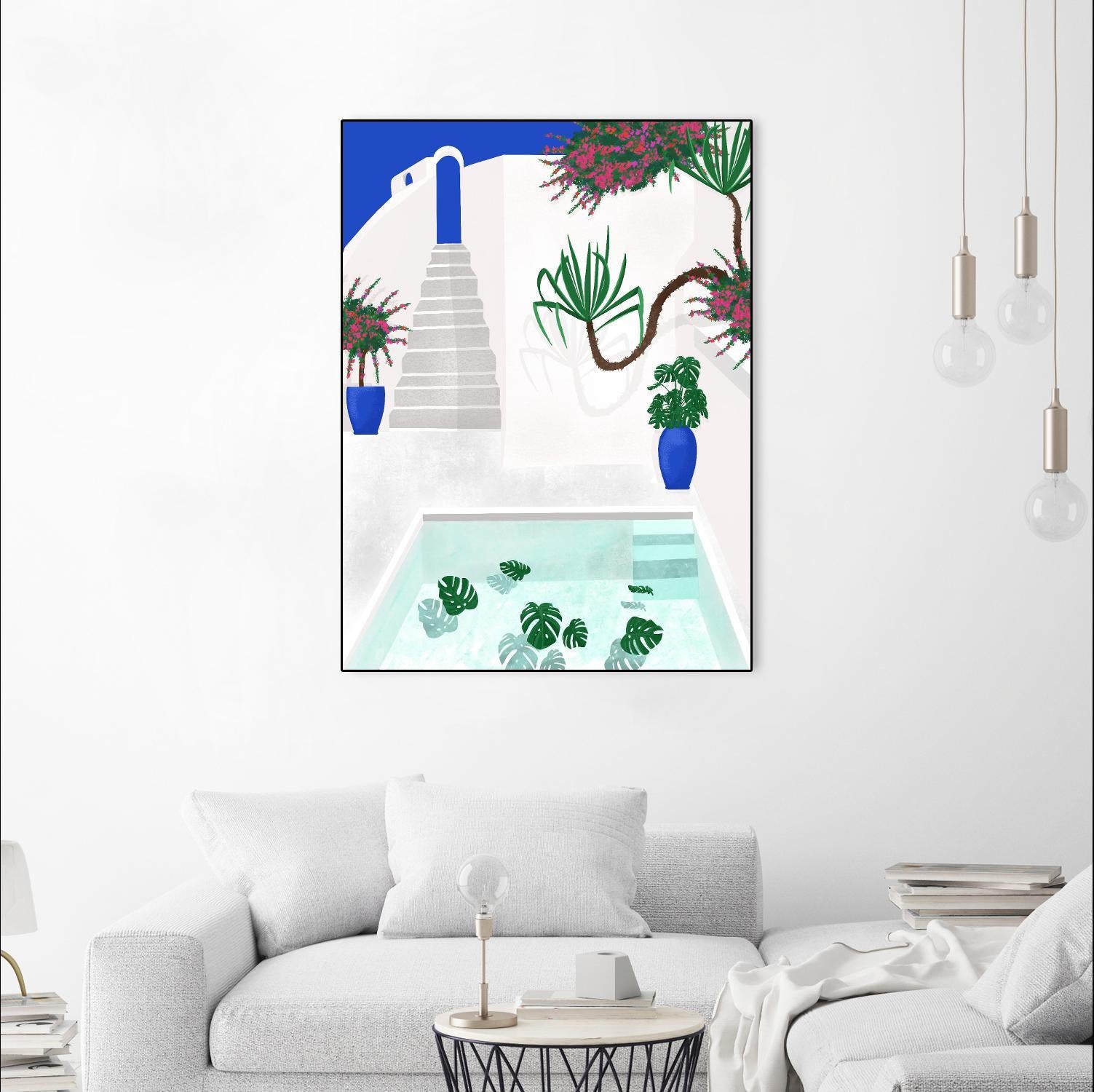 Living In Greece by Jen Bucheli on GIANT ART - architecture travel