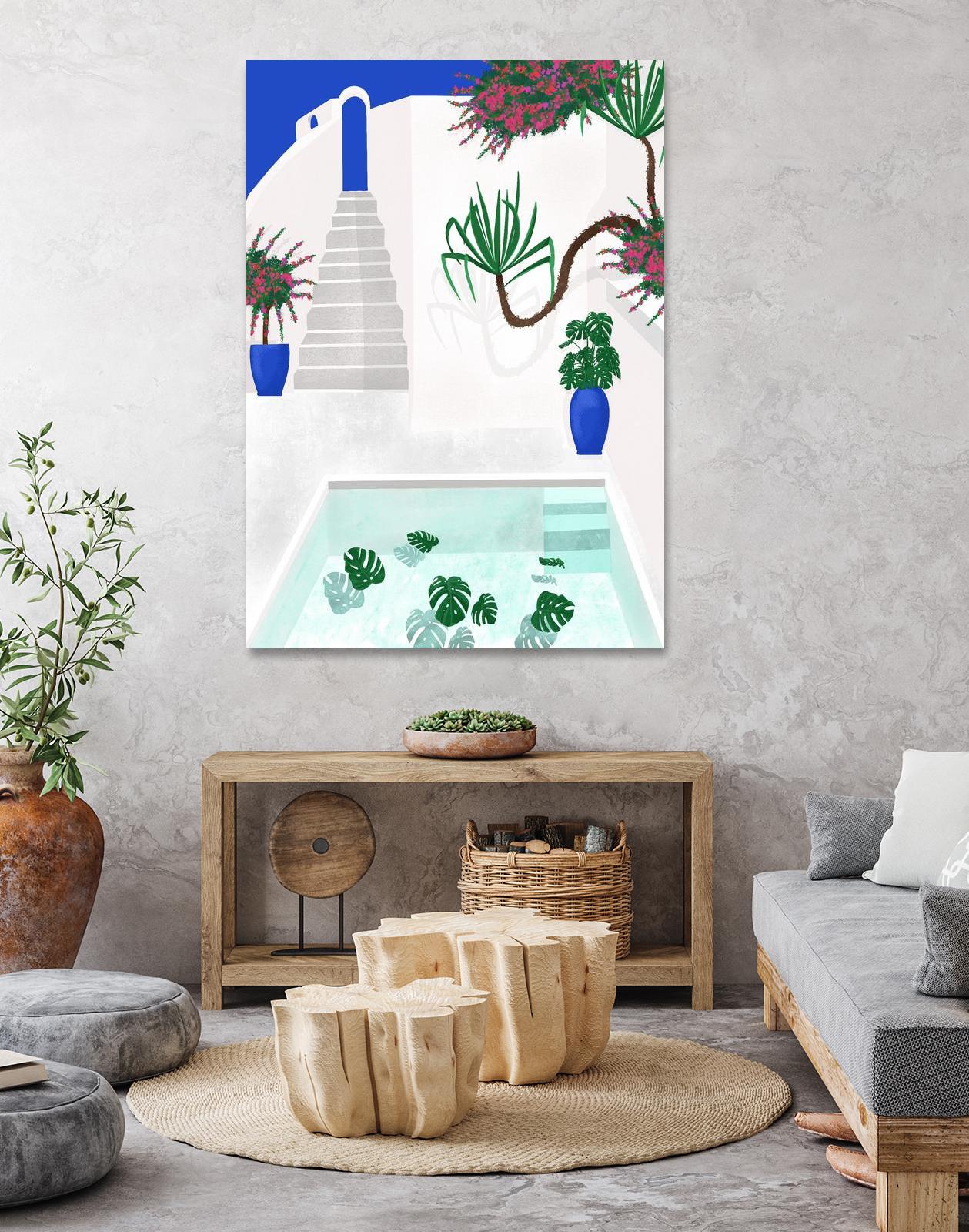 Living In Greece by Jen Bucheli on GIANT ART - architecture travel