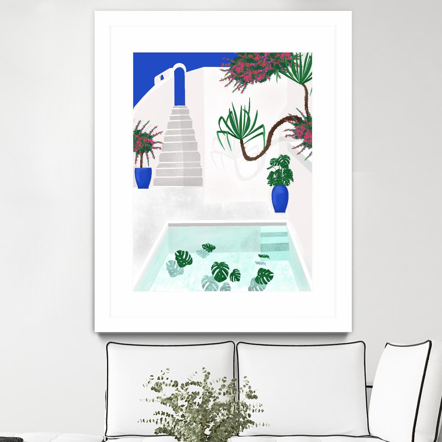 Living In Greece by Jen Bucheli on GIANT ART - architecture travel