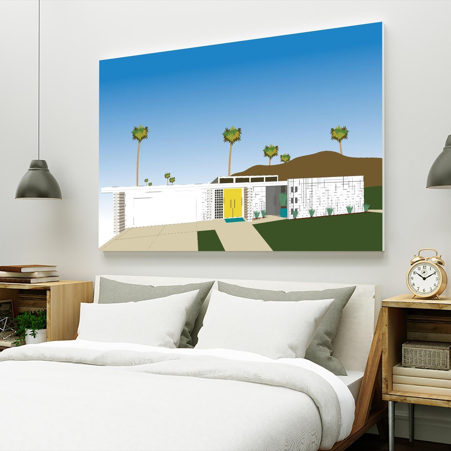 Palm Spring Living II by Jen Bucheli on GIANT ART - decorative