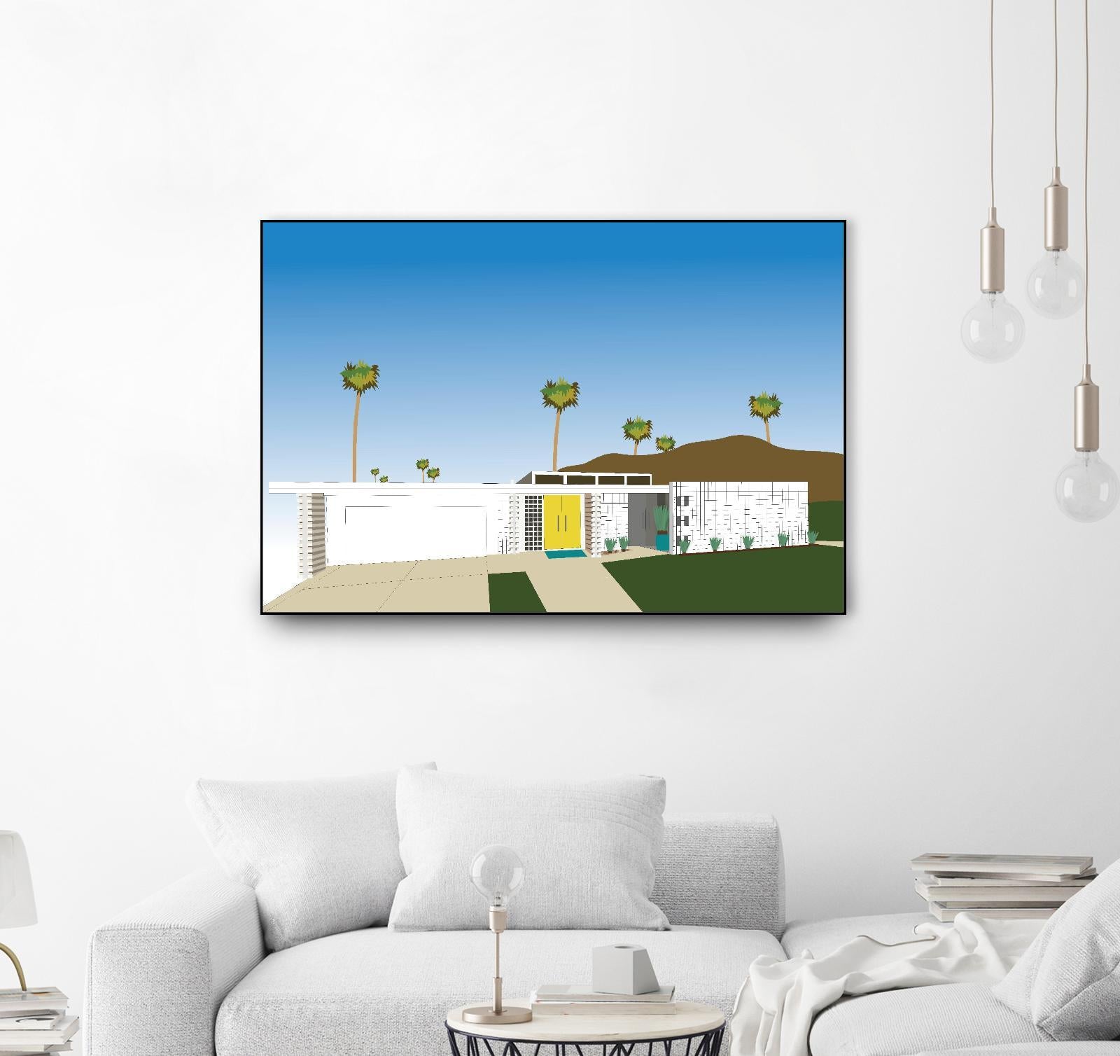 Palm Spring Living II by Jen Bucheli on GIANT ART - decorative