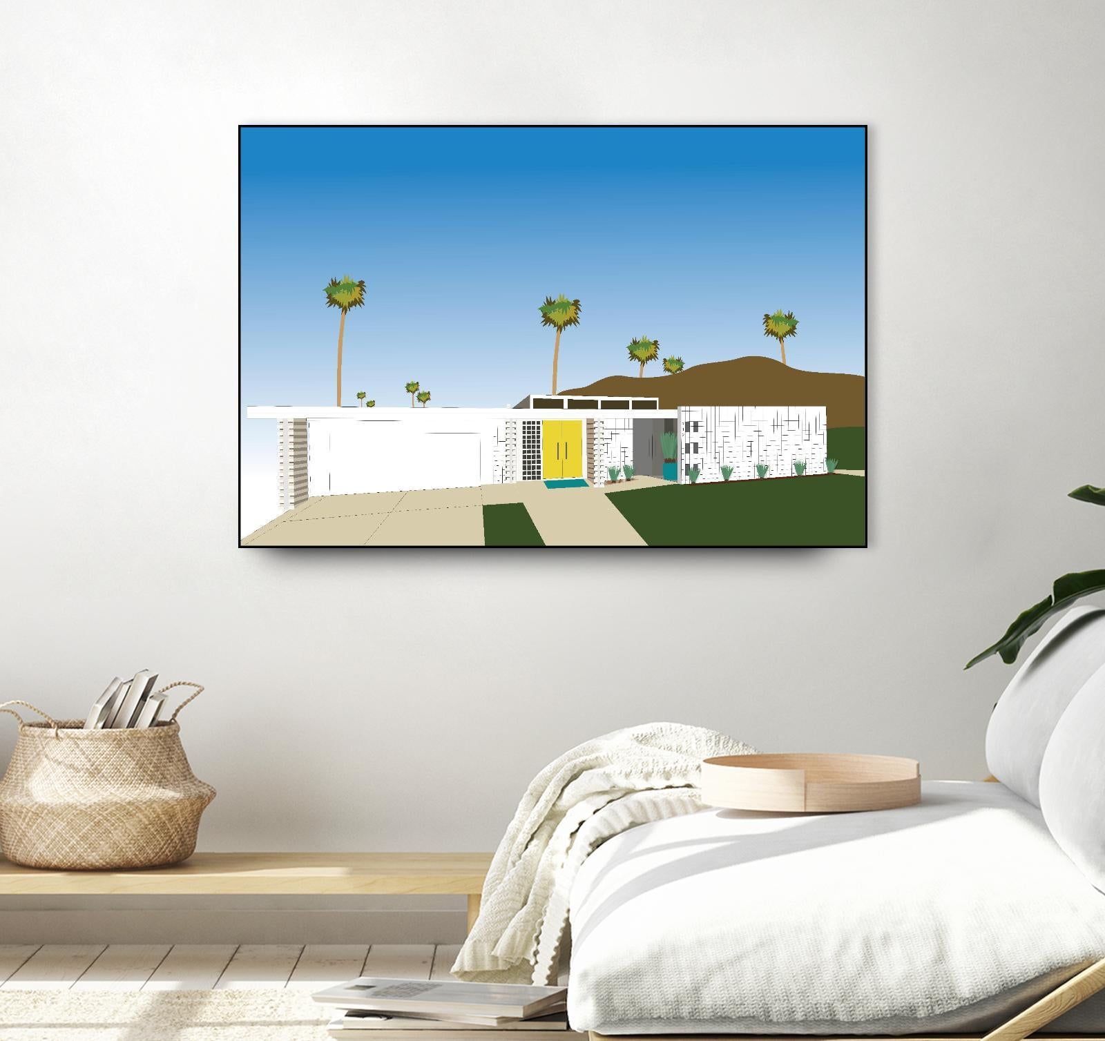 Palm Spring Living II by Jen Bucheli on GIANT ART - decorative