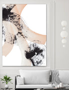 From Vision to Reality III by Lanie Loreth on GIANT ART - peach abstract