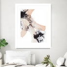 From Vision to Reality III by Lanie Loreth on GIANT ART - peach abstract