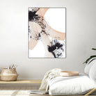 From Vision to Reality III by Lanie Loreth on GIANT ART - peach abstract