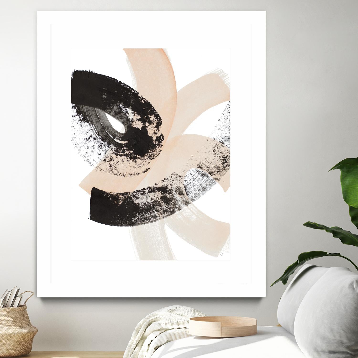 From Vision to Reality IV by Lanie Loreth on GIANT ART - peach abstract