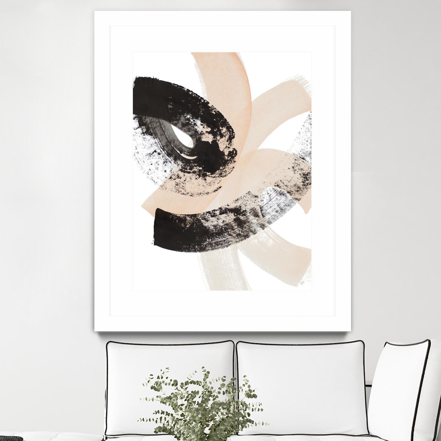 From Vision to Reality IV by Lanie Loreth on GIANT ART - peach abstract