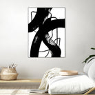 BlackThoroughfares I by Lanie Loreth on GIANT ART - white black & white