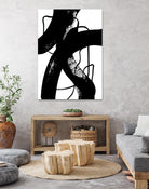 BlackThoroughfares I by Lanie Loreth on GIANT ART - white black & white