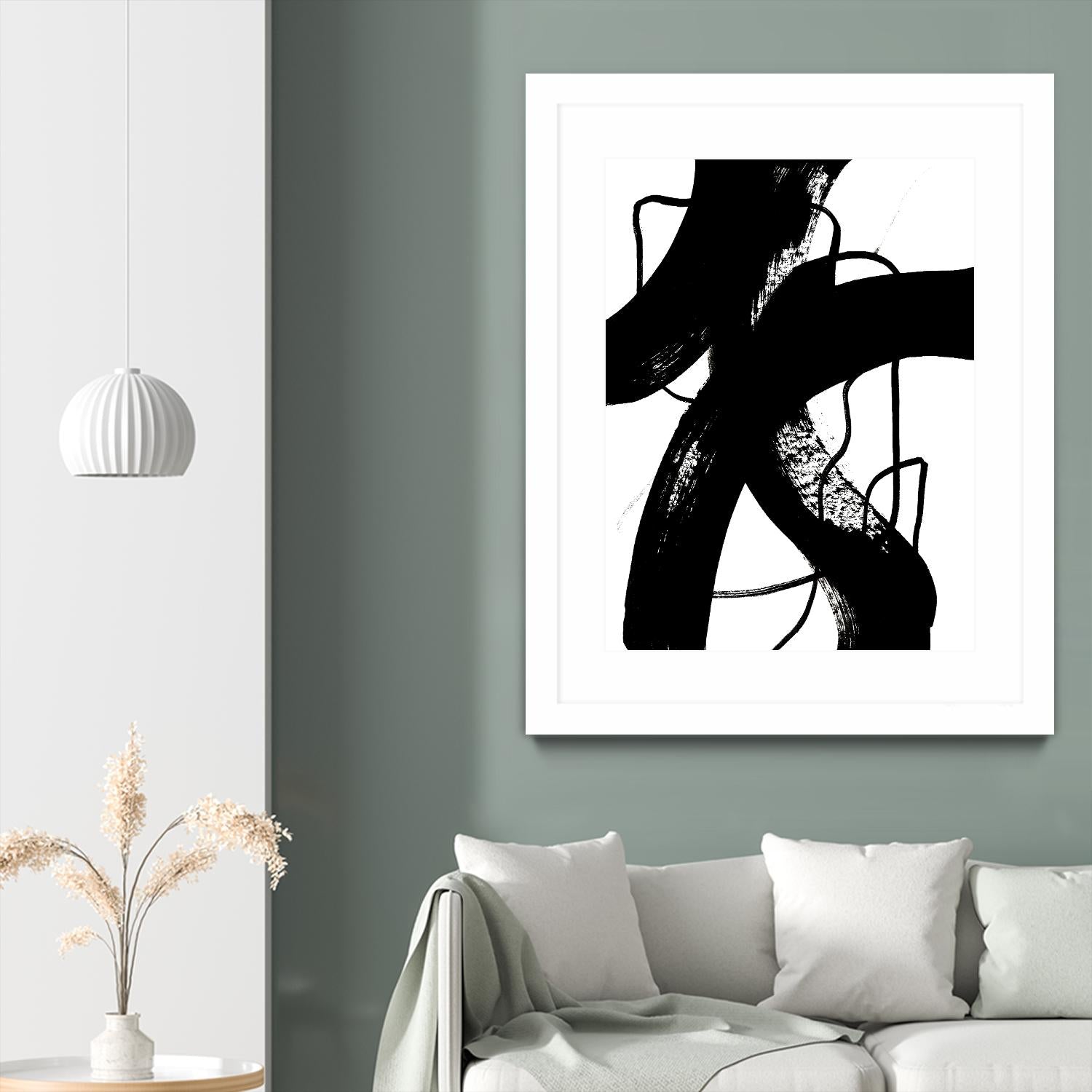 BlackThoroughfares I by Lanie Loreth on GIANT ART - white black & white