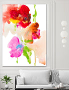 Abstract Flower Study by Lanie Loreth on GIANT ART - Multi Abstract