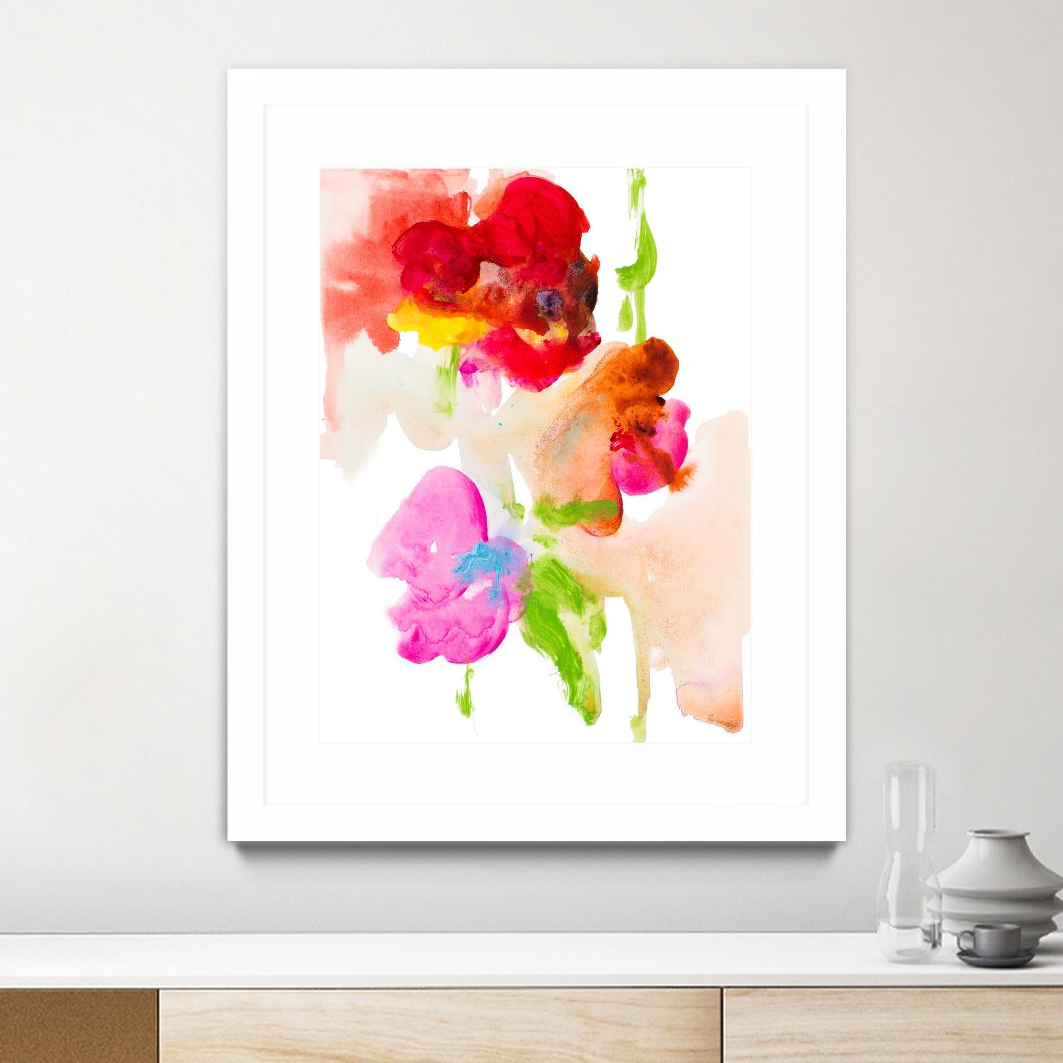 Abstract Flower Study by Lanie Loreth on GIANT ART - Multi Abstract