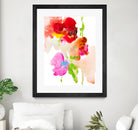 Abstract Flower Study by Lanie Loreth on GIANT ART - Multi Abstract