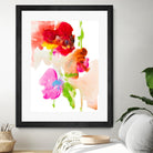 Abstract Flower Study by Lanie Loreth on GIANT ART - Multi Abstract