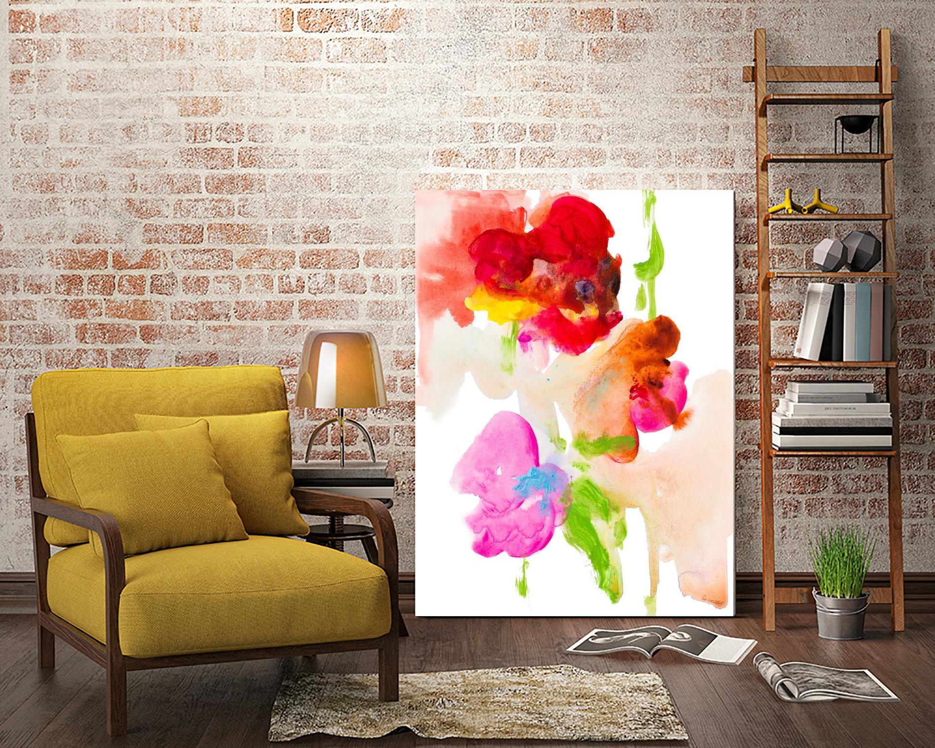 Abstract Flower Study by Lanie Loreth on GIANT ART - Multi Abstract
