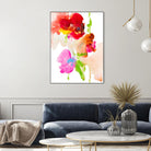 Abstract Flower Study by Lanie Loreth on GIANT ART - Multi Abstract