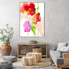 Abstract Flower Study by Lanie Loreth on GIANT ART - Multi Abstract