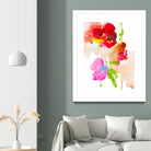 Abstract Flower Study by Lanie Loreth on GIANT ART - Multi Abstract