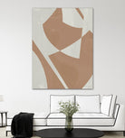 Beige Machine Abstract by Dan Meneely on GIANT ART - beige Abstract