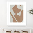Beige Machine Abstract by Dan Meneely on GIANT ART - beige Abstract