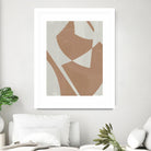 Beige Machine Abstract by Dan Meneely on GIANT ART - beige Abstract