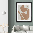 Beige Machine Abstract by Dan Meneely on GIANT ART - beige Abstract