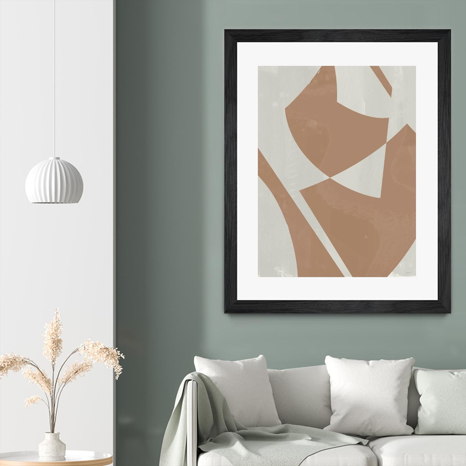 Beige Machine Abstract by Dan Meneely on GIANT ART - beige Abstract