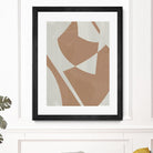 Beige Machine Abstract by Dan Meneely on GIANT ART - beige Abstract