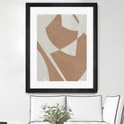 Beige Machine Abstract by Dan Meneely on GIANT ART - beige Abstract