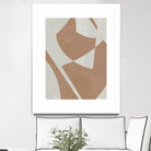 Beige Machine Abstract by Dan Meneely on GIANT ART - beige Abstract