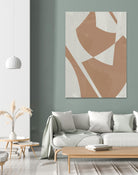 Beige Machine Abstract by Dan Meneely on GIANT ART - beige Abstract