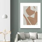 Beige Machine Abstract by Dan Meneely on GIANT ART - beige Abstract